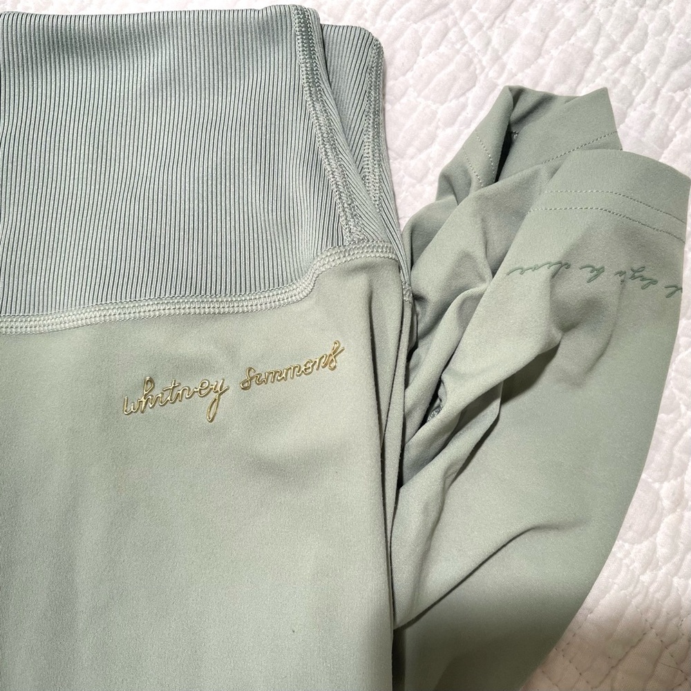 Gymshark x Whitney Simmons Limited Edition Rib Waist Leggings